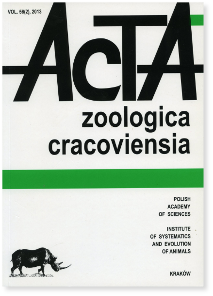 Acta zoologica cracoviensia